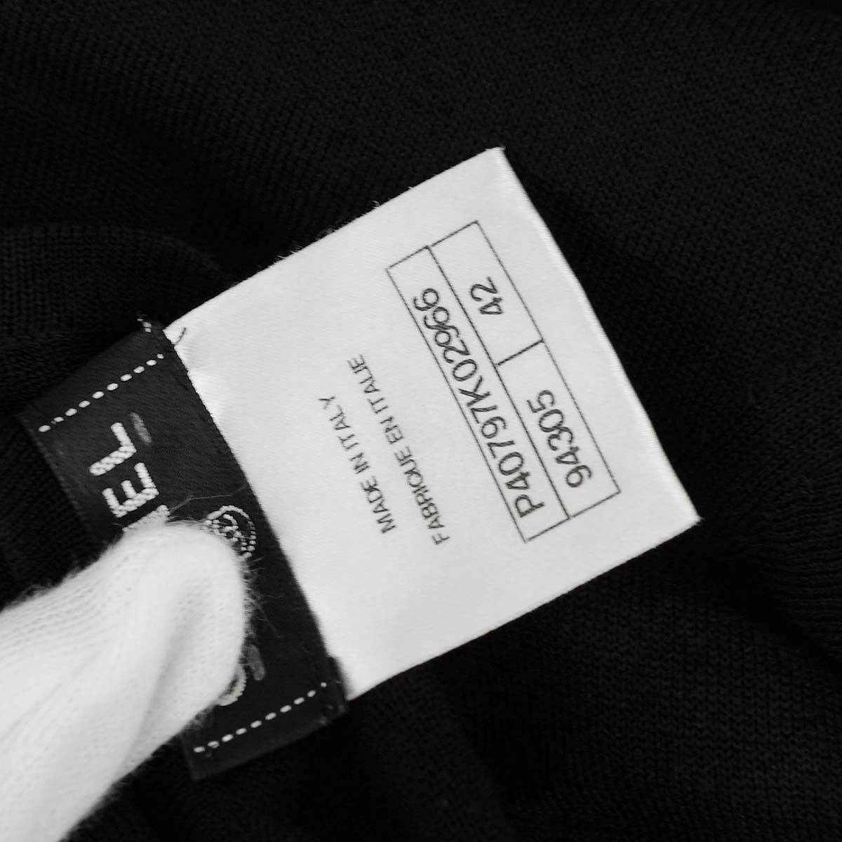 Chanel 2011 Short Sleeve Dress Black #42