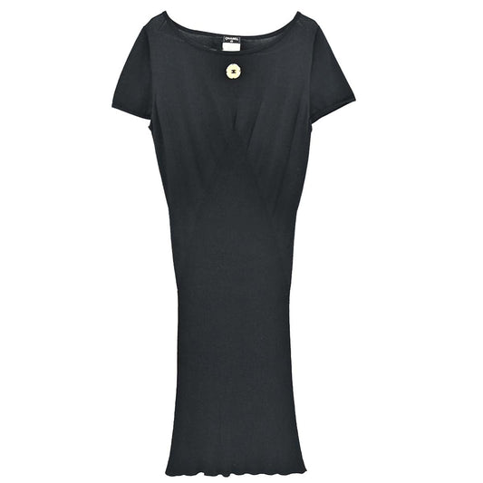 Chanel 2011 Short Sleeve Dress Black #42