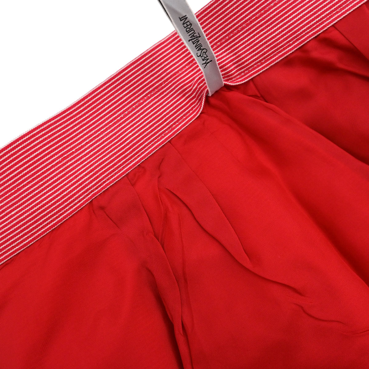Yves Saint Laurent Setup Suit Jacket Skirt Red #M
