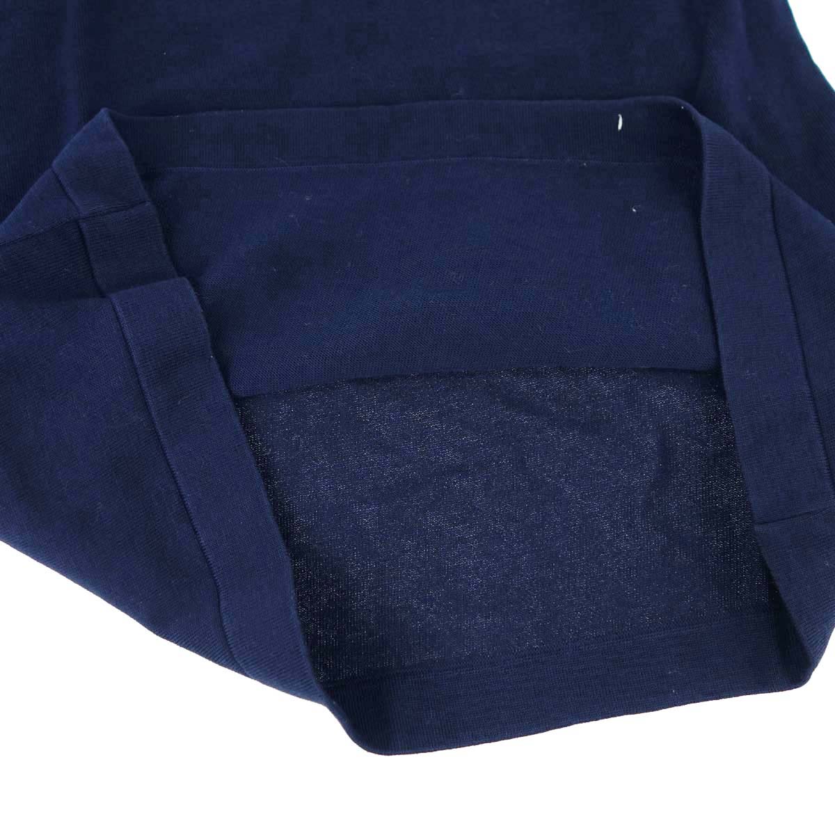 Chanel 1996 Short Sleeve Top Navy #42