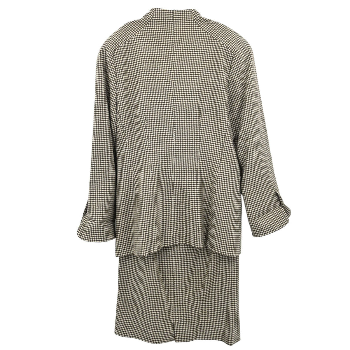 Christian Dior Setup Suit Jacket Skirt Brown #38–40