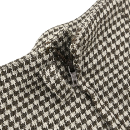 Christian Dior Setup Suit Jacket Skirt Brown #38–40