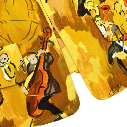 Hermes Sleeveless Jacket Vest Concerto Yellow #42