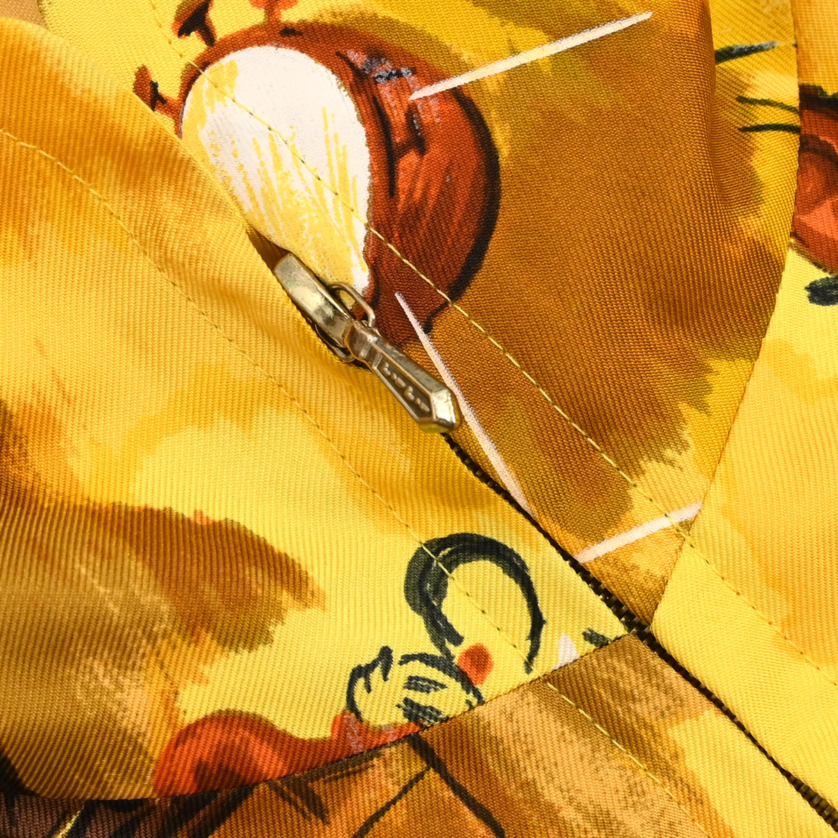 Hermes Sleeveless Jacket Vest Concerto Yellow #42