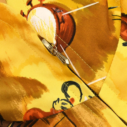 Hermes Sleeveless Jacket Vest Concerto Yellow #42