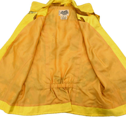 Hermes Sleeveless Jacket Vest Concerto Yellow #42