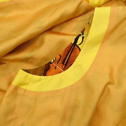 Hermes Sleeveless Jacket Vest Concerto Yellow #42
