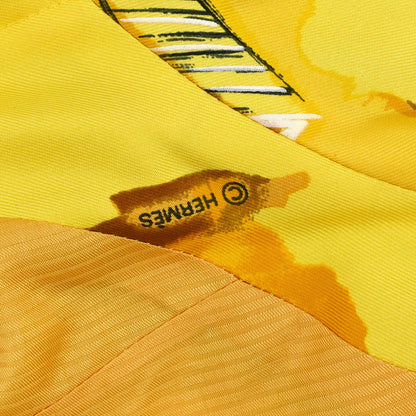 Hermes Sleeveless Jacket Vest Concerto Yellow #42