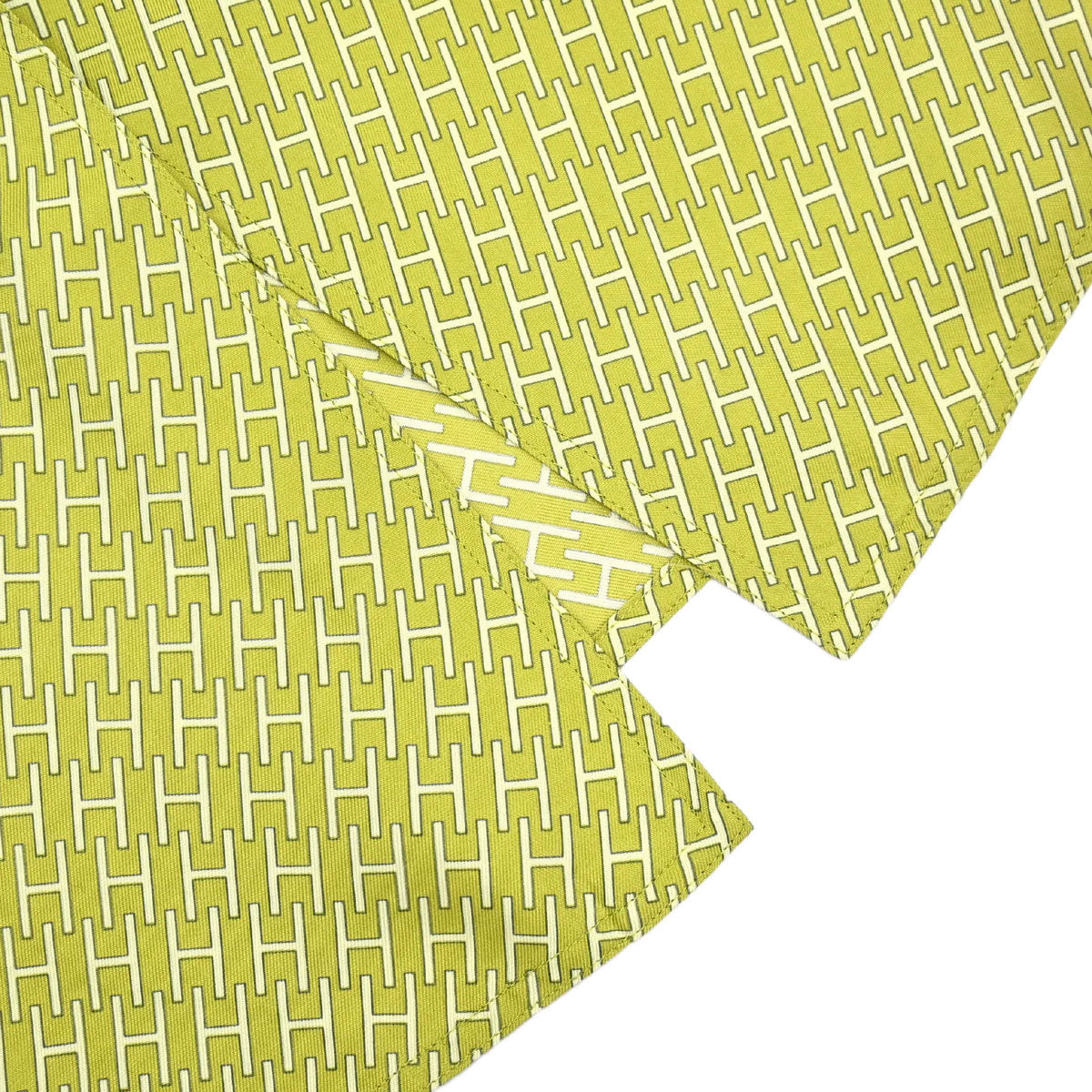 Hermes Shirt Blouse Green #42