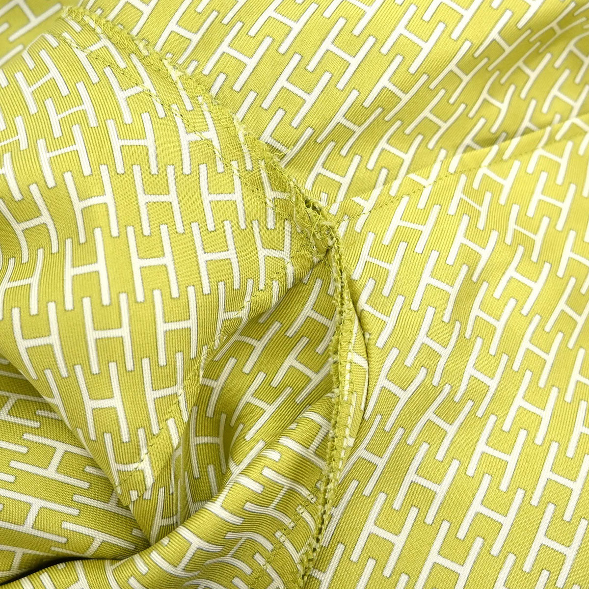 Hermes Shirt Blouse Green #42