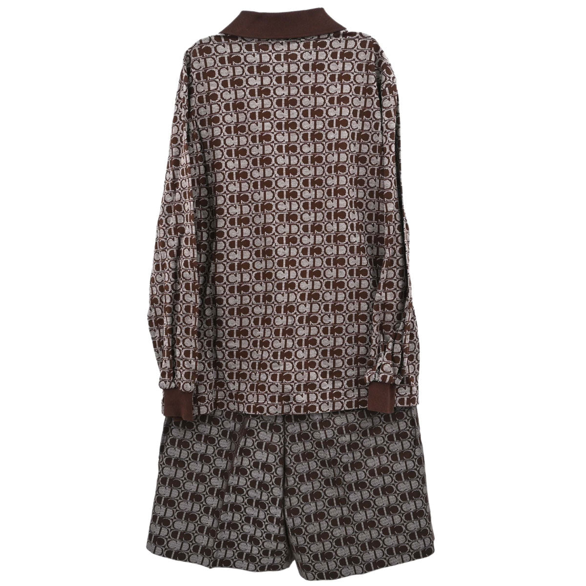 Christian Dior Sports Setup Top Pants Brown #S