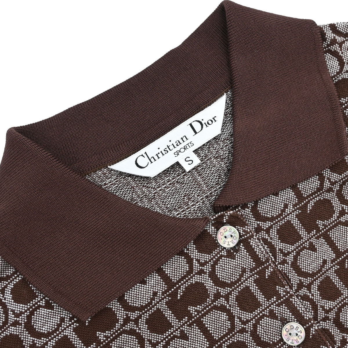 Christian Dior Sports Setup Top Pants Brown #S
