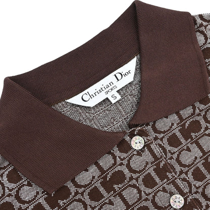Christian Dior Sports Setup Top Pants Brown #S