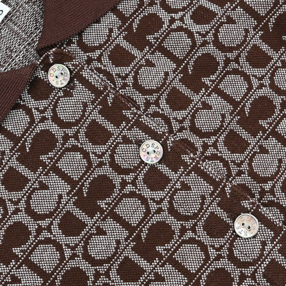 Christian Dior Sports Setup Top Pants Brown #S