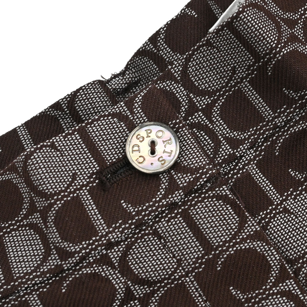 Christian Dior Sports Setup Top Pants Brown #S