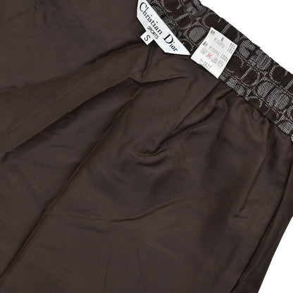 Christian Dior Sports Setup Top Pants Brown #S