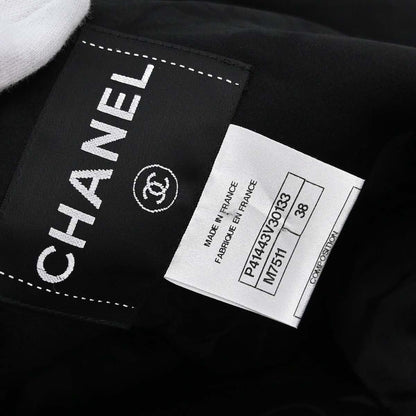 Chanel 2011 Tweed Coat Black Gold #38