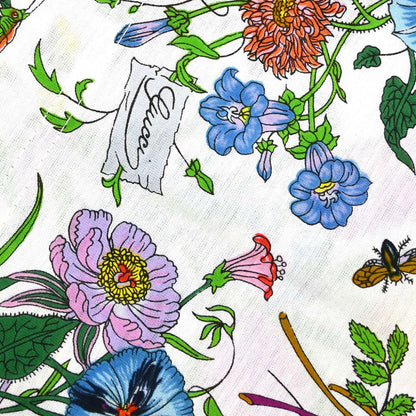 Gucci Short Sleeve Top T-shirt Floral White #M