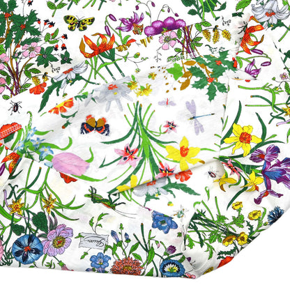 Gucci Short Sleeve Top T-shirt Floral White #M