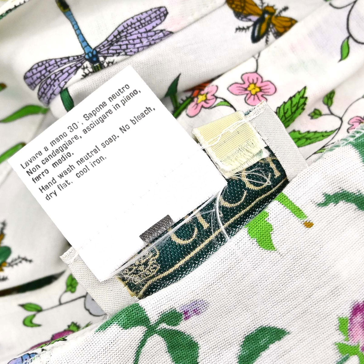 Gucci Short Sleeve Top T-shirt Floral White #M
