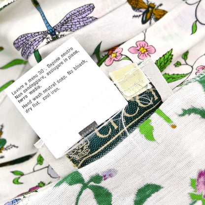 Gucci Short Sleeve Top T-shirt Floral White #M