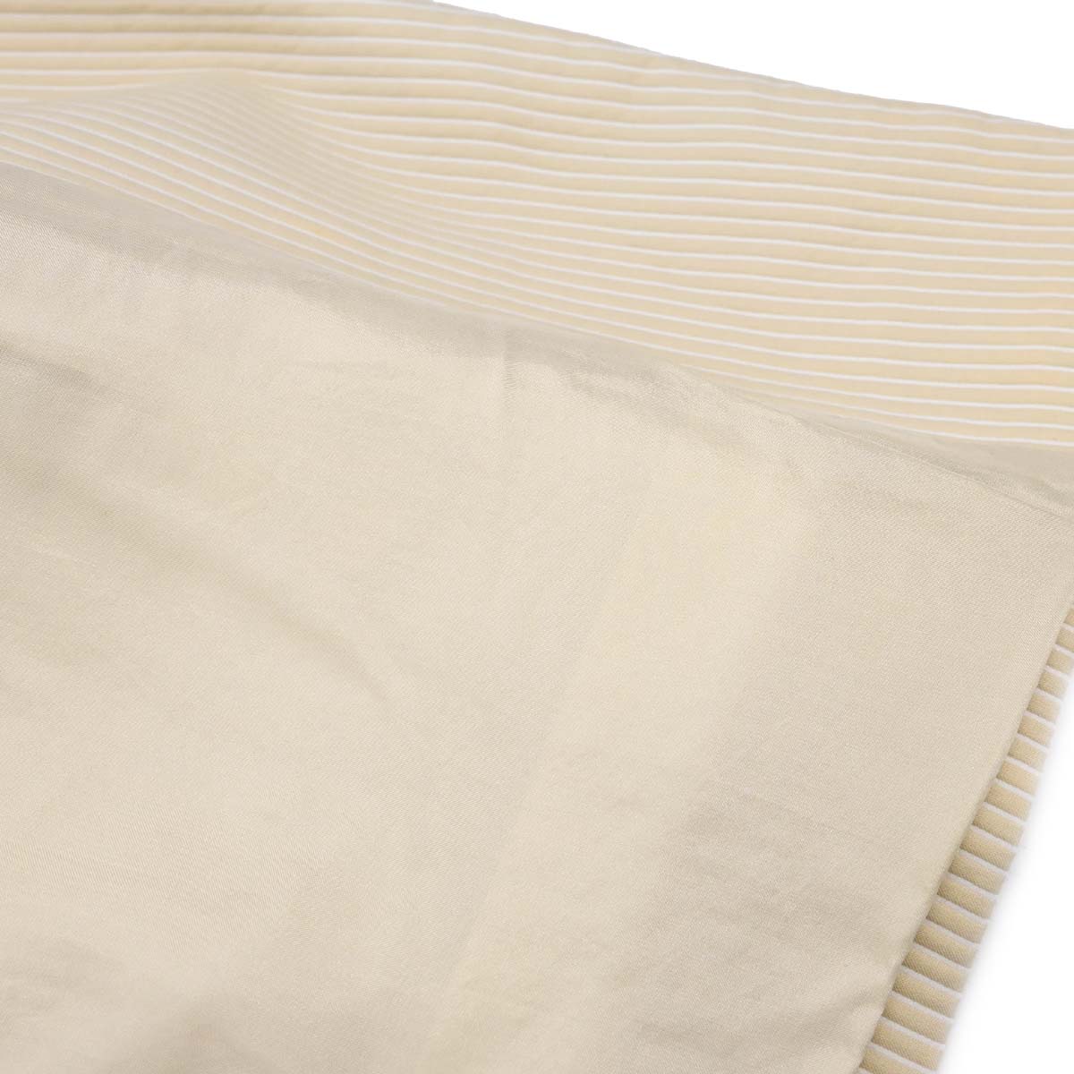 Chanel 2001 Striped Jacket Beige Ivory #46