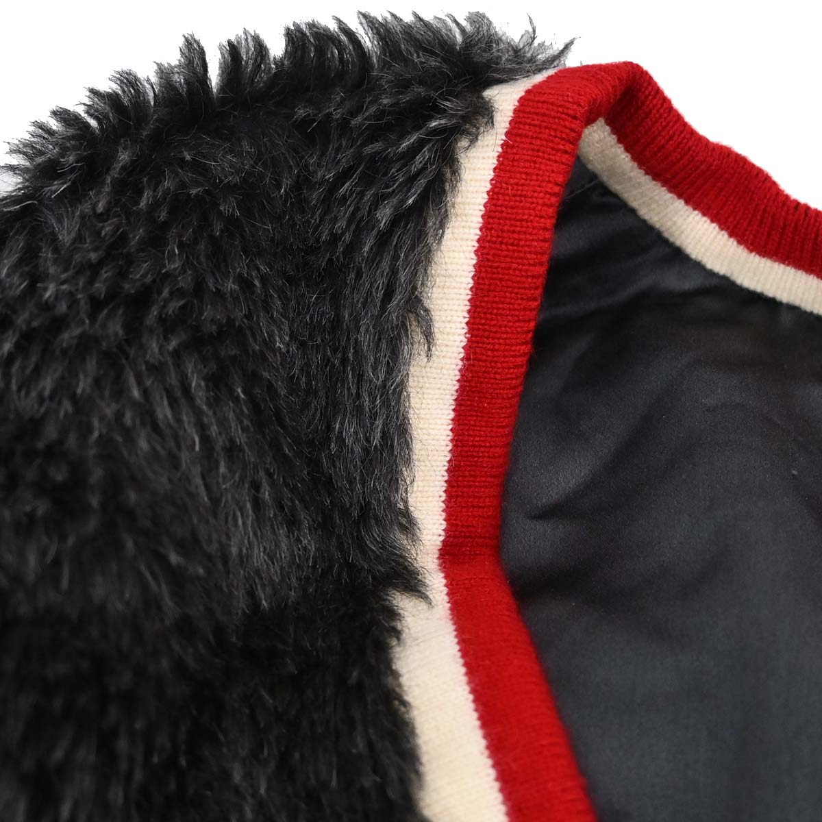 Chanel 1994 Fur Vest Gray #38