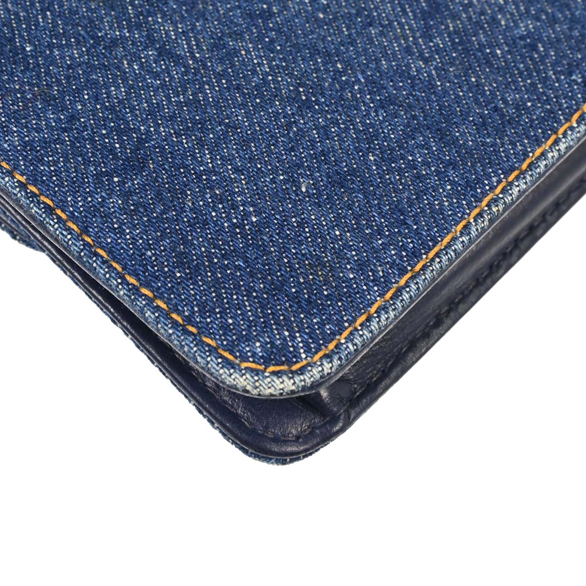 Chanel Blue Denim Timeless Wallet on Chain WOC Shoulder Bag