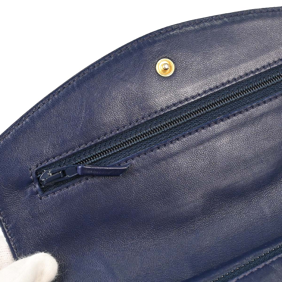 Chanel Blue Denim Timeless Wallet on Chain WOC Shoulder Bag