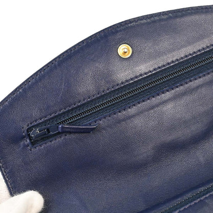 Chanel Blue Denim Timeless Wallet on Chain WOC Shoulder Bag