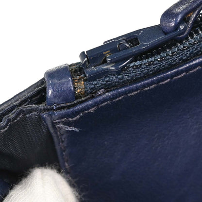 Chanel Blue Denim Timeless Wallet on Chain WOC Shoulder Bag