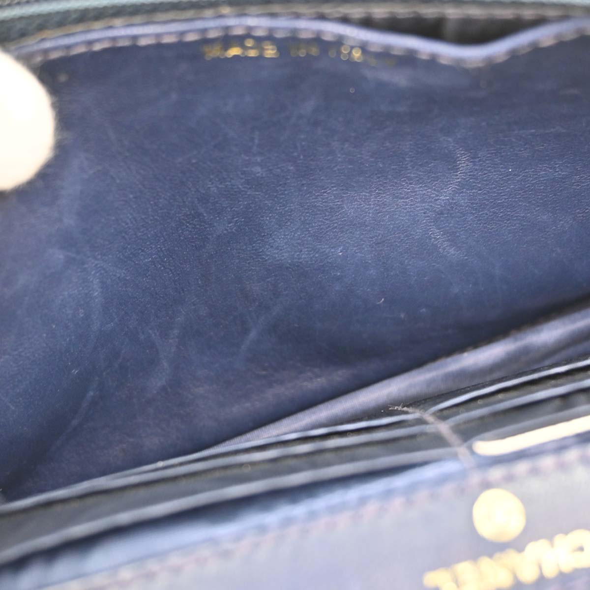 Chanel Blue Denim Timeless Wallet on Chain WOC Shoulder Bag