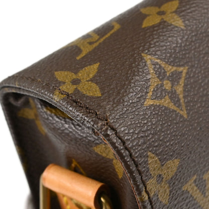 Louis Vuitton Monogram Cartouchiere MM Shoulder Bag M51253