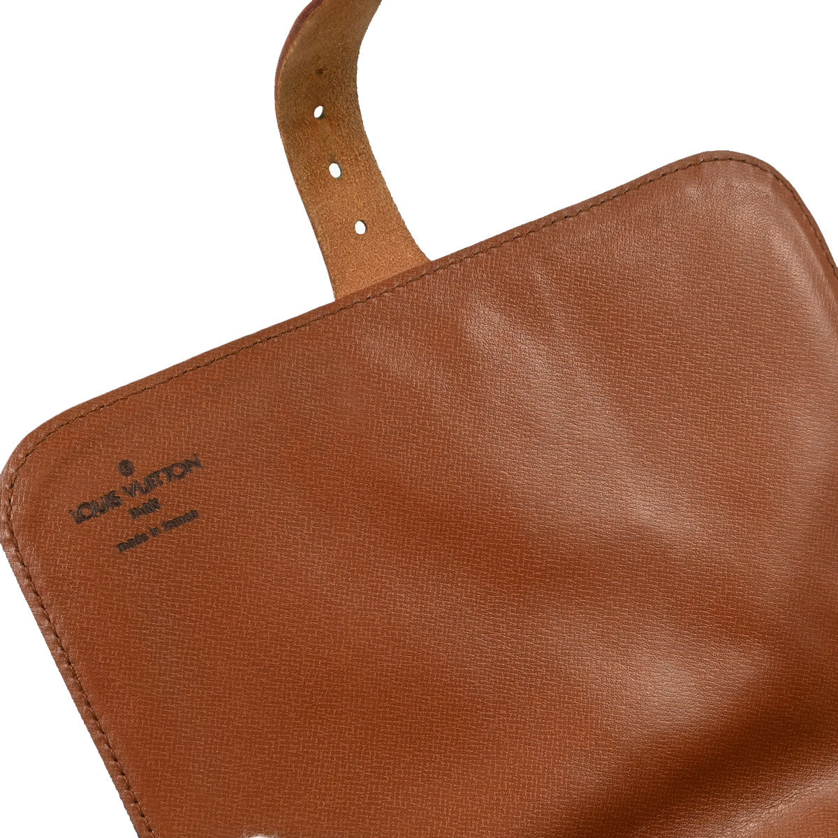 Louis Vuitton Monogram Cartouchiere MM Shoulder Bag M51253