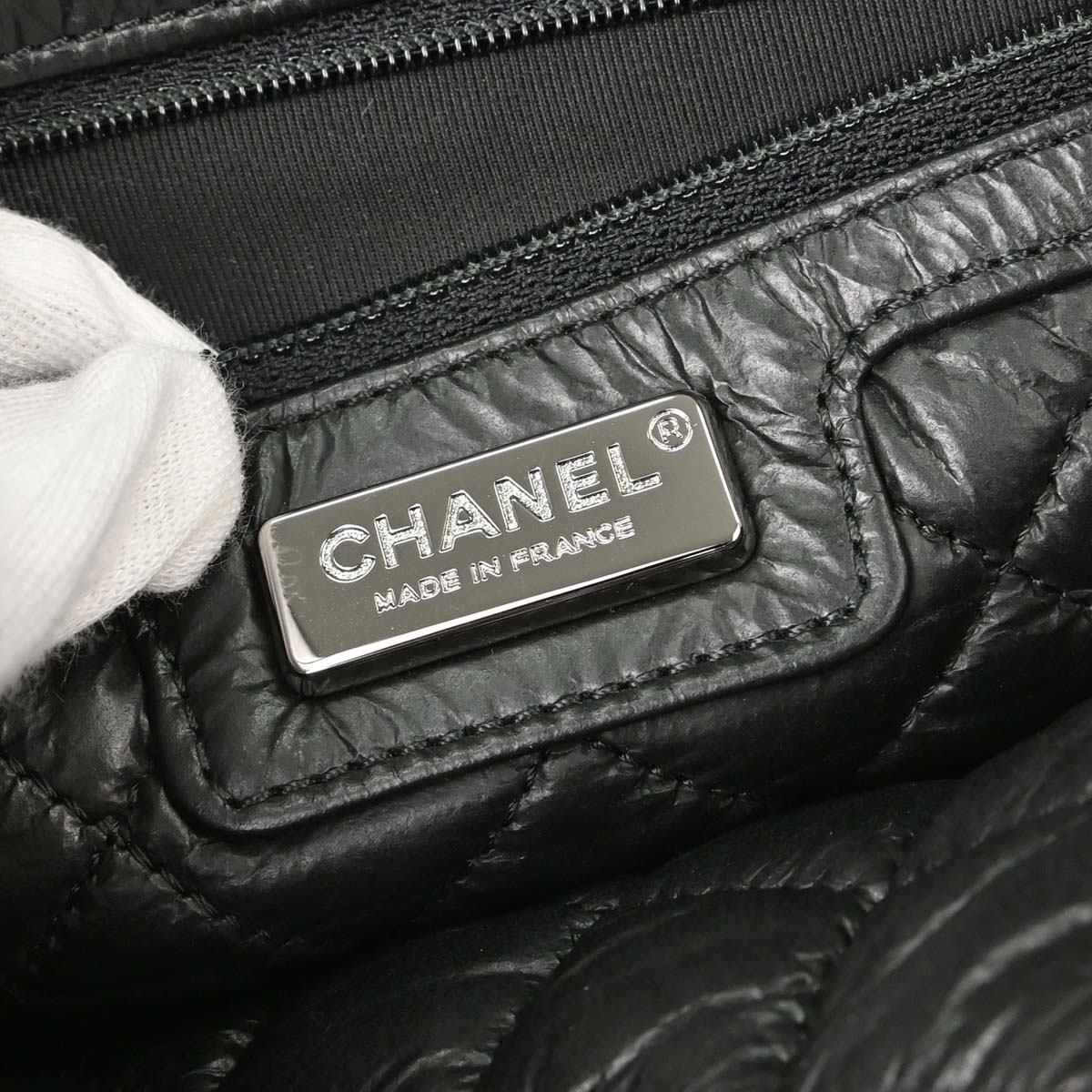 Chanel 2015-2016 Black Lambskin Lemaire Puffed Flap Bag Shoulder Bag