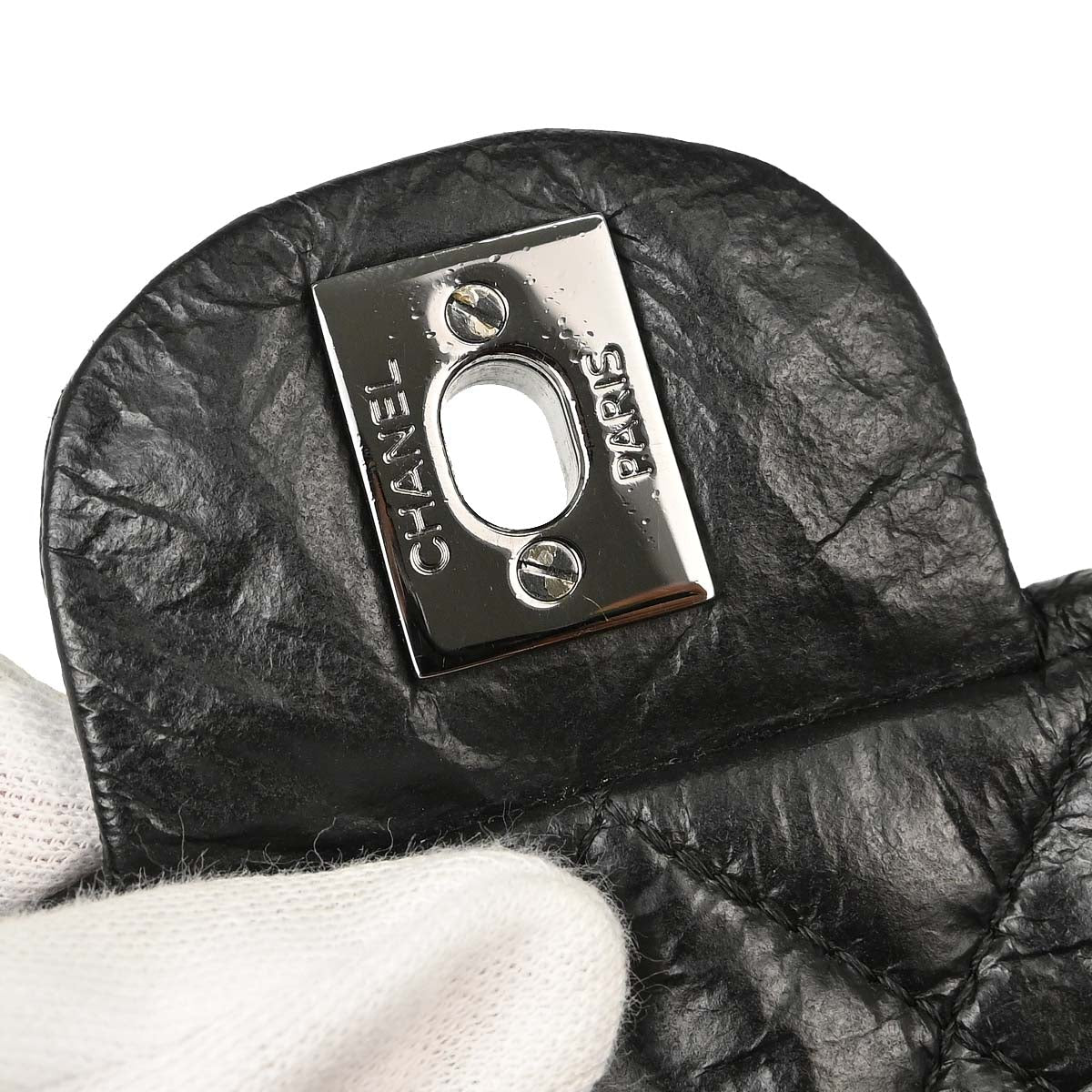 Chanel 2015-2016 Black Lambskin Lemaire Puffed Flap Bag Shoulder Bag