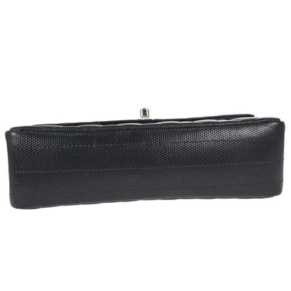 Chanel Navy Embossed Calfskin Handbag