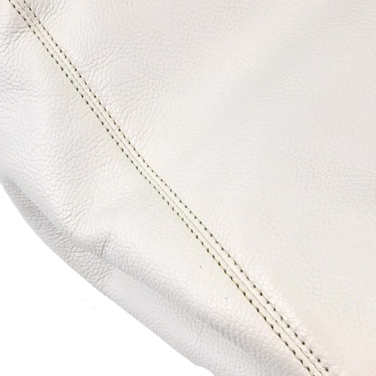 Chanel White Calfskin Executive Cerf 2way Shoulder Tote Bag