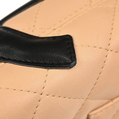 Chanel Beige Calfskin Cambon Ligne Tote Handbag