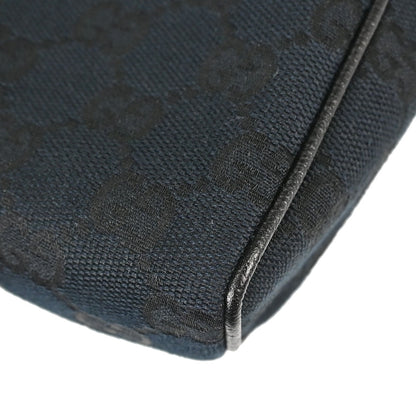 Gucci Black Canvas GG Abbey D Ring Handbag