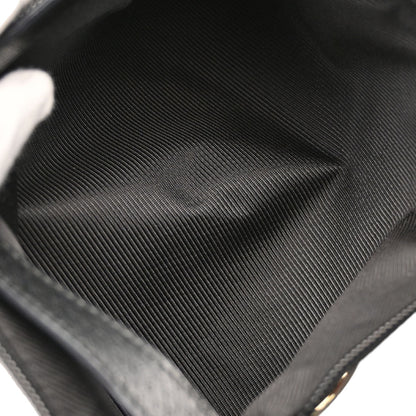 Gucci Black Canvas GG Abbey D Ring Handbag