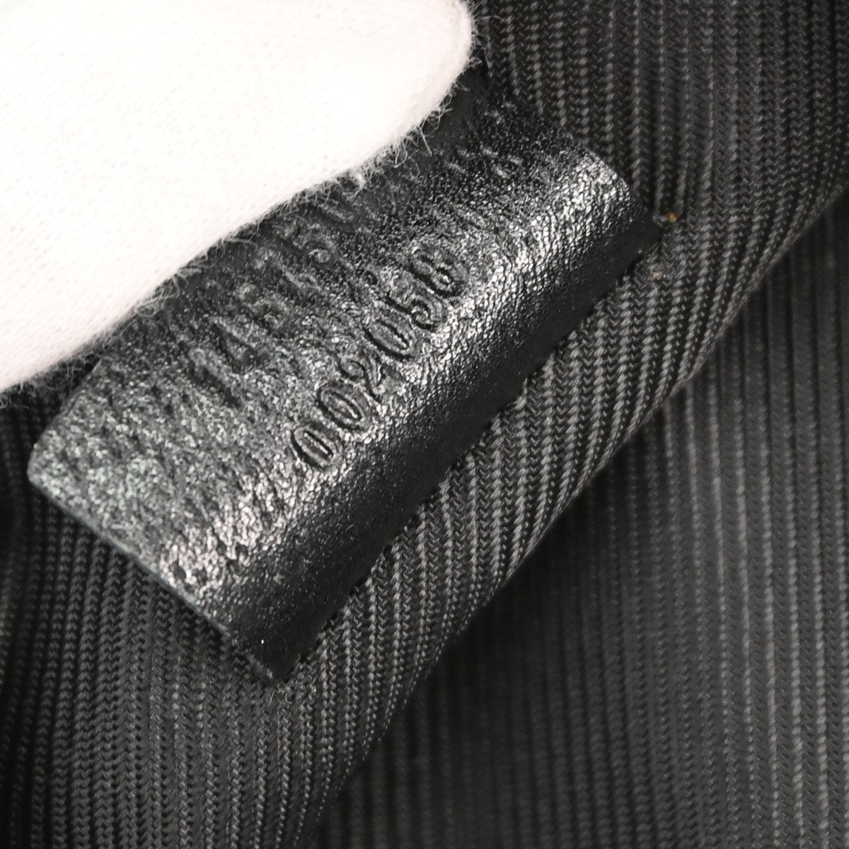 Gucci Black Canvas GG Abbey D Ring Handbag