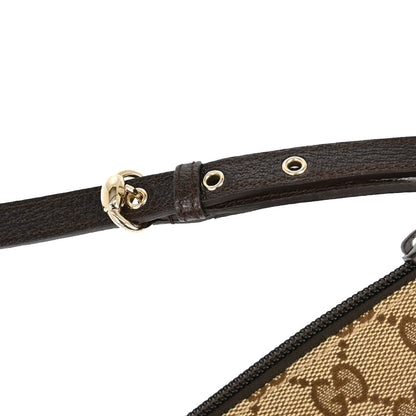 Gucci Beige Brown Canvas GG Handbag