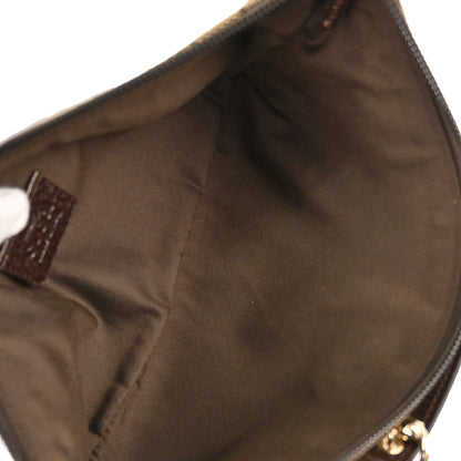 Gucci Beige Brown Canvas GG Handbag