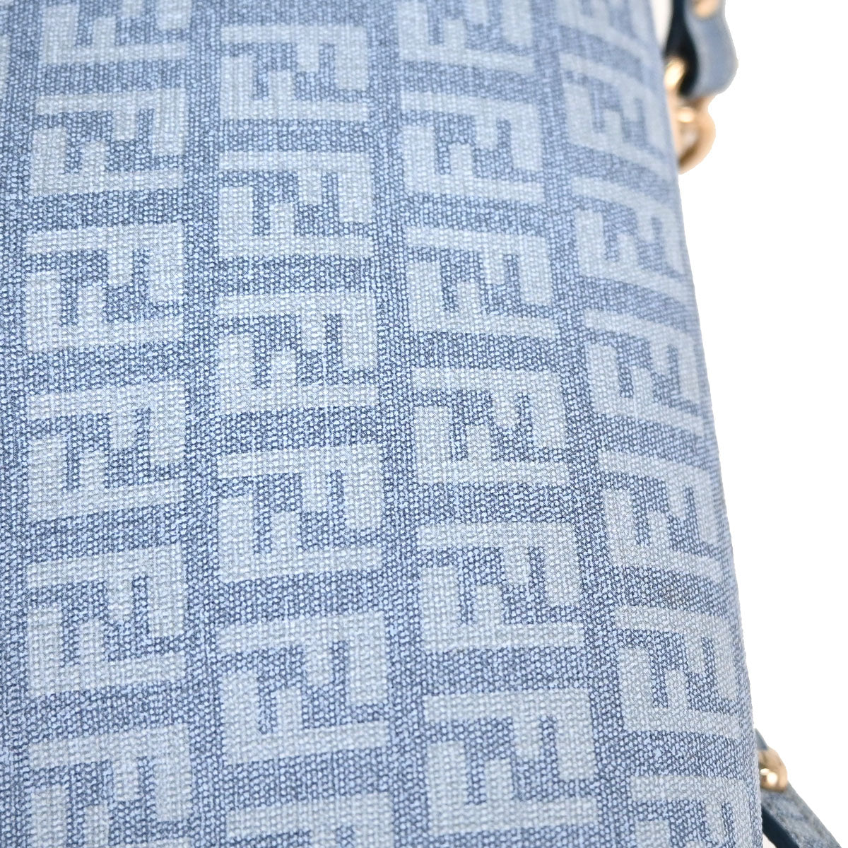 Fendi Light Blue Zucchino Handbag