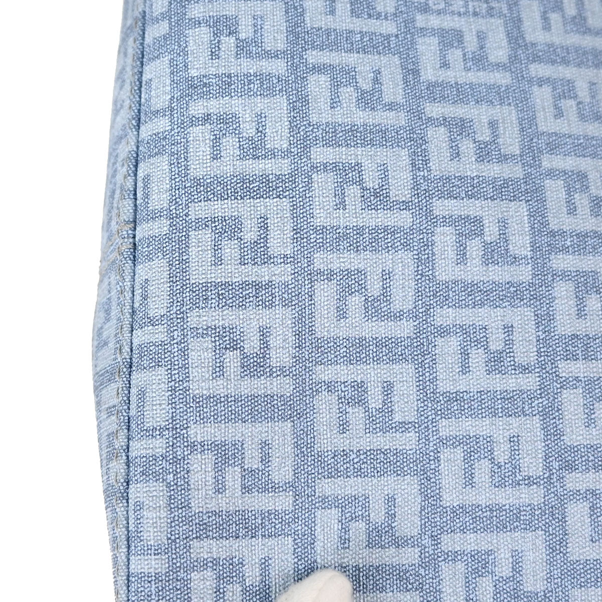Fendi Light Blue Zucchino Handbag