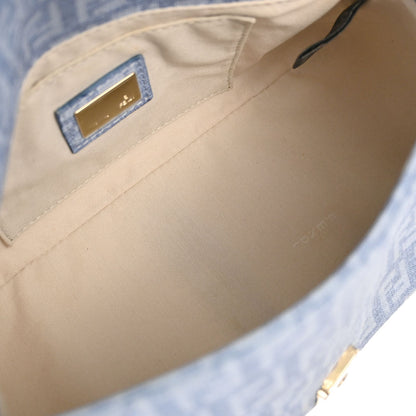 Fendi Light Blue Zucchino Handbag
