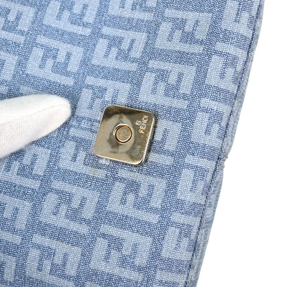 Fendi Light Blue Zucchino Handbag
