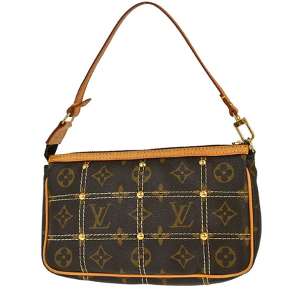 Louis Vuitton Monogram Rivet Pochette Accessoires Handbag M40141