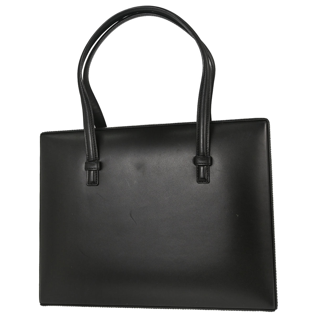 Loewe Black Leather Tote Square Handbag
